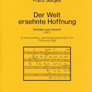 Saisonangebot Der Welt ersehnte Hoffnung für Mezzosopran, vierstimmi