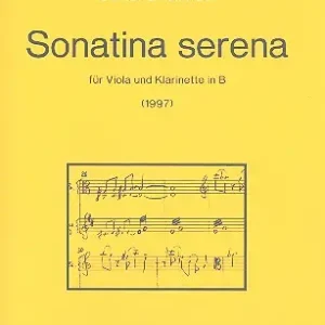 Zertifiziert Sonatina serena für Viola und Klarinette