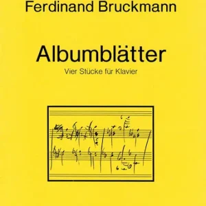 Albumblätter (1990) - Vier Stücke Solange Der Vorrat Reicht