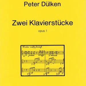 2 Klavierstücke op.1 Preisknaller