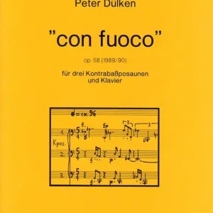Con fuoco op.58 für 3 Kontrabassposaunen Letzte Chance