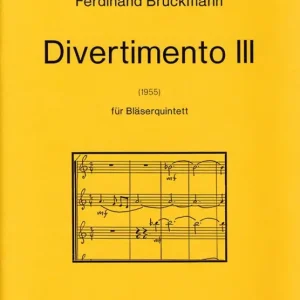 Divertimento für Bläserquintett Nr. 3 (1955) Must-Have