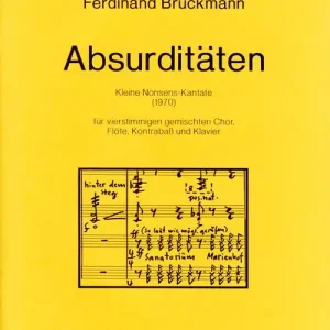 Absurditäten für vierstimmigen gemischten Chor, Angebot