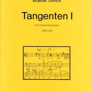 Tangenten 1 5 Klavierminiaturen Ausverkauf