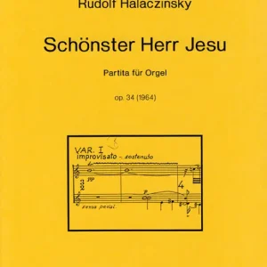Schönster Herr Jesu op. 34 (1964) -Partita für O Heißes Angebot