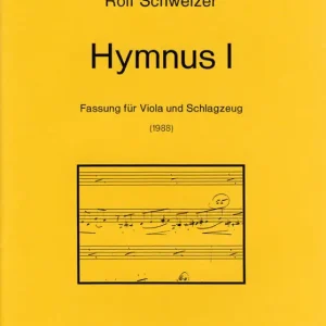 Schweizer, Rolf Hymnus I 'Auf meinen lieben Gott trau' ich in Angst Neu Im Sortiment