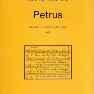 Petrus (1982) -Biblische Sensopera in drei Teile Schnäppchen