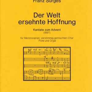 Schnäppchen Der Welt ersehnte Hoffnung für Mezzosopran, vierstimmi