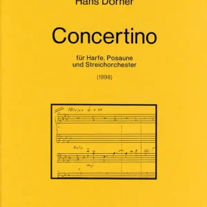 Sofort Bestellen Concertino für Harfe, Posaune und Streichorchester (199