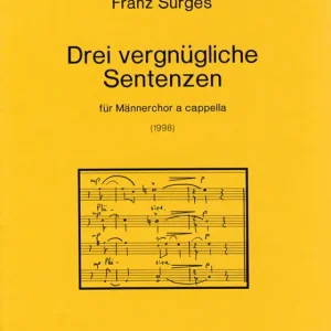 Angebot Drei vergnügliche Sentenzen (1998)
