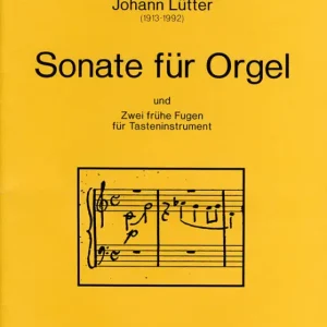 Sonate für Orgel -und Zwei frühe Fugen für Tasteninst Gratis Versand