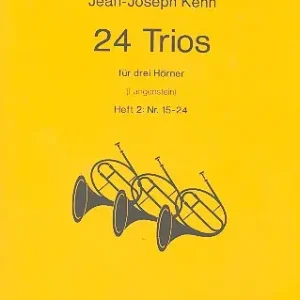 24 Trios Band 2 (Nr.15-24) für 3 Hörner Finale Aktion