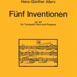 5 Inventionen für Trompete, Horn und Posaune Direktkauf