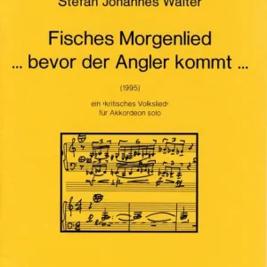 Echt Fisches Morgenlied bevor der Angler kommt