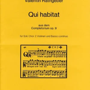 Super-Preis Qui habitat -aus dem Completorium op. 9- (für So