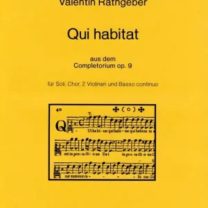 Heißes Angebot Qui habitat -aus dem Completorium op. 9- (für So