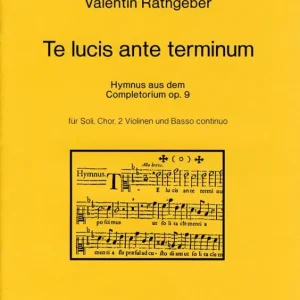 Te lucis ante terminum op.9 Markenprodukt