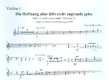 Schnäppchen Die Hoffnung aber lässt nicht zugrunde gehn