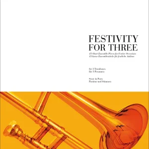 Festivity for three for 3 trombones Sonderaktion