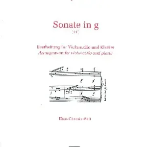 Sonate g-Moll für Violoncello und Klavier Beliebt