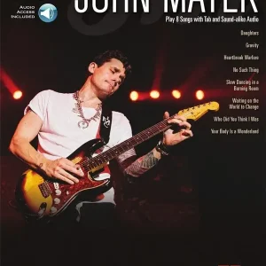Sonderaktion John Mayer (+with Audio Access): guitar playalong vol.189