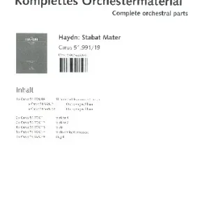 Stabat mater Hob.XXbis: Top-Angebot