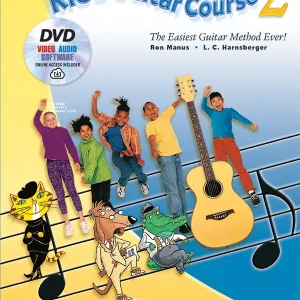 Gratis Versand ALF44741 Alfred's Kid's Guitar Course 2 (Buch, DVD + Online Access)