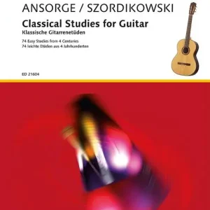 Klassische Gitarrenetüden Kostenloser Rückversand