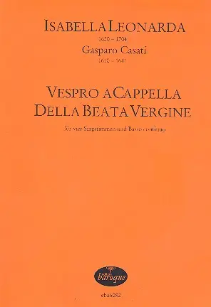 Vespro a cappella della beata vergine op.8 Bestseller
