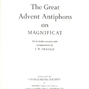The great Advent Antiphons on Magnificat Neu