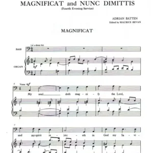 Super-Preis Magnificat and Nunc Dimittis (Fourth Evening Service)