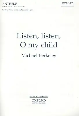 Jetzt Bestellen Listen listen o my Child for mixed chorus