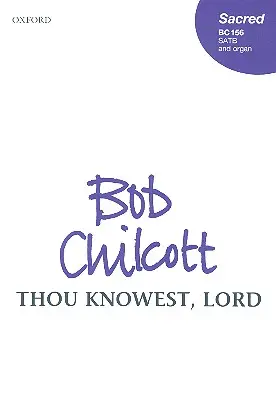 Thou knowest Lord for mixed chorus Top-Angebot