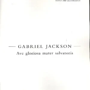 Ave gloriosa mater salvatoris Preisreduziert