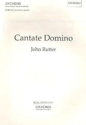 Cantate domino Billig