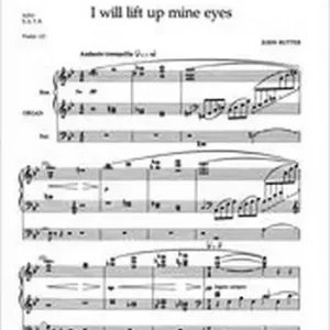 Sale I will lift up mine Eyes for