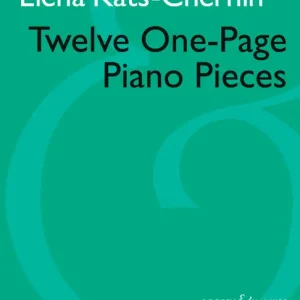 12 One-Page Piano Pieces Top-Seller