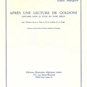 Après une lecture de Goldoni Must-Have