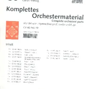 Online Kaufen Hymne op.96
