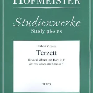 Neuheit Terzett für 2 Oboen und Horn in F