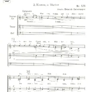 Geprüft Komm o Mutter