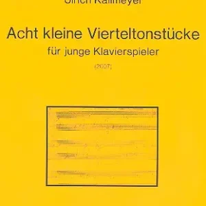 Bestseller 8 kleine Vierteltonstücke für junge