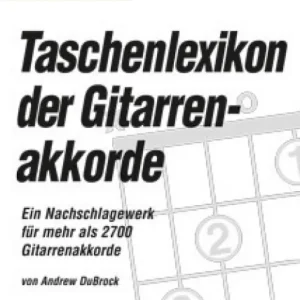 Taschenlexikon der Gitarrenakkorde Preisknaller
