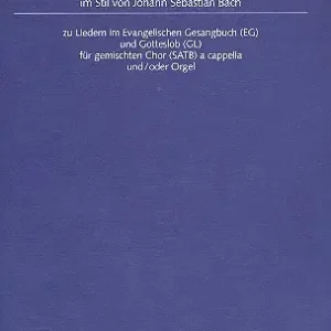Must-Have Kirchenliedsätze im Stil von Johann Sebastian Bach