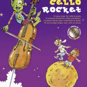 Ausverkauf The Cello Rocket (+CD) for cello and piano