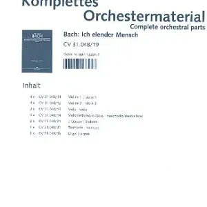 Ich elender Mensch wer wird mich erlösen Sonderaktion