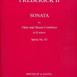 Direkt Vom Hersteller Sonate b-Moll Spitta83