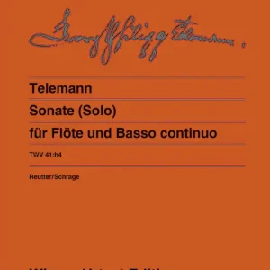 Kostenloser Versand Sonate TWV41:h4