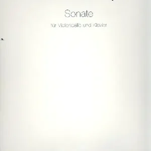 Sonate für Violoncello und Klavier Top-Preis