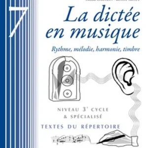 Neu La dictée en musique vol.7 (+CD)